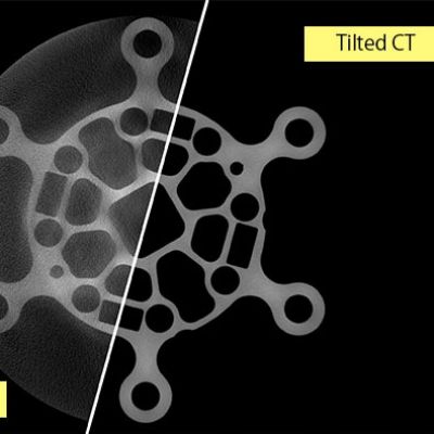 Tilted CT from Nikon Improves X-ray Inspection of Flat Components