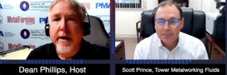 A Discussion on AI for Metal Formers, with Scott Prince, Tower Metalworking Fluids, E702