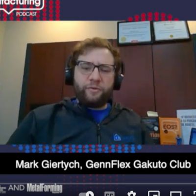 Mark Giertych, technical training specialist/robotics and automation, at GennFlex, E704