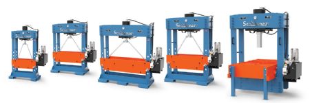 H-Frame Hydraulic Presses Feature Table-Raising Capability