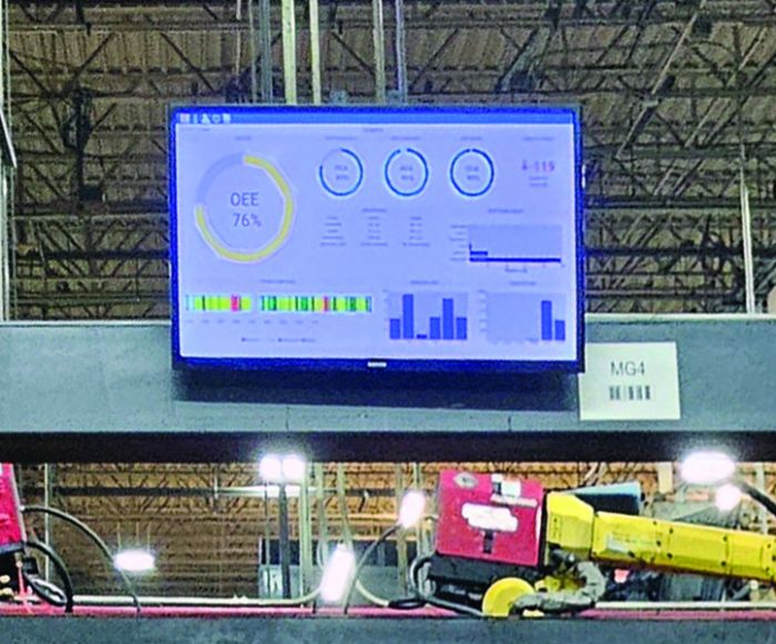 Mach2 on robotic welding cell-inset