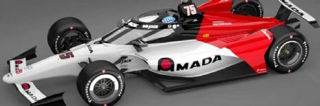 Amada America the Primary Sponsor of Takuma Sato's Indy 500 Entry
