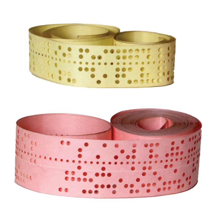 cnc-punch-tape-yellow and pink