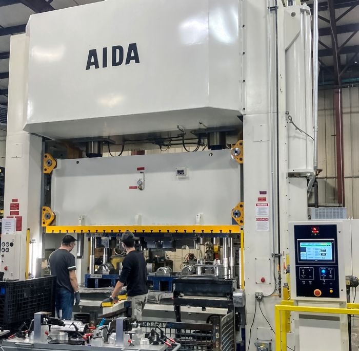 Aida-press-profile-metal-forming