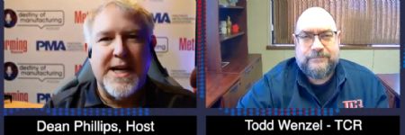 Todd Wenzel, President of TCR Integrated Stamping Systems, E713