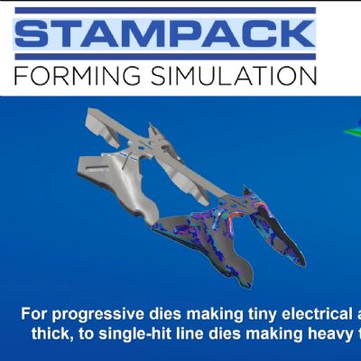 Live Demonstration of Stampack Forming Simulation - Simulate...