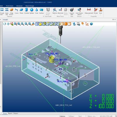 CMM Software for Measurement, Programming, Simulation, Analy...