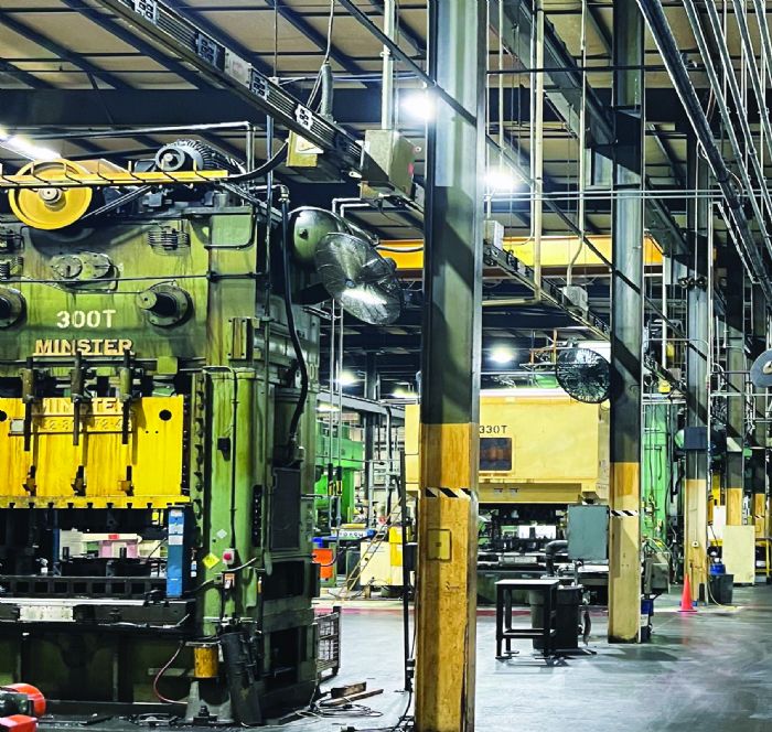 12 presses at Pentaflex
