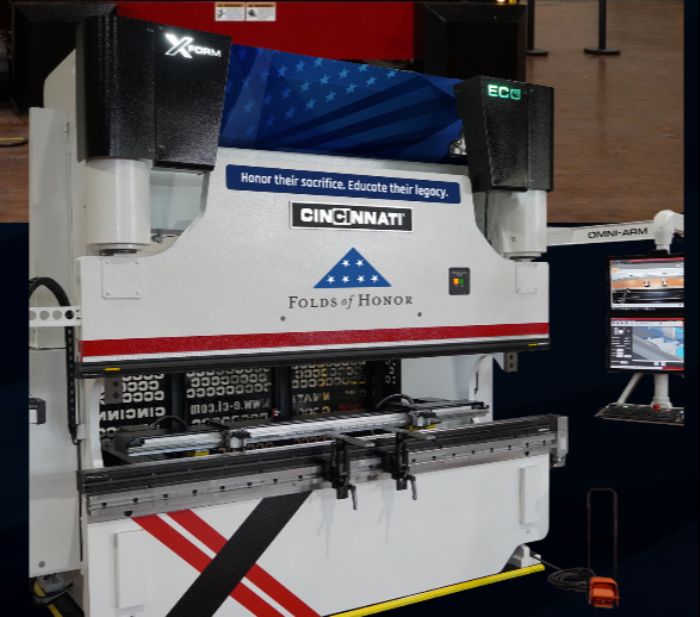 Cincinnati-FABTECH-2024-Press-Brake-folds-of-honor