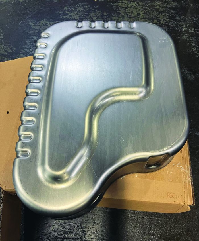 deep drawn catalytic converter housing