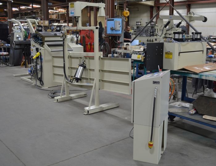 Formtek-Maine-FABTECH-2024-Press-Feed-stock-reel-straightener-coil-handling