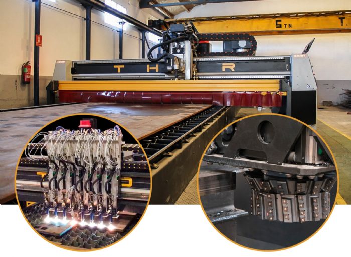 Tecoi-FABTECH-2024-Thor-F-Plate-Processing-Machine
