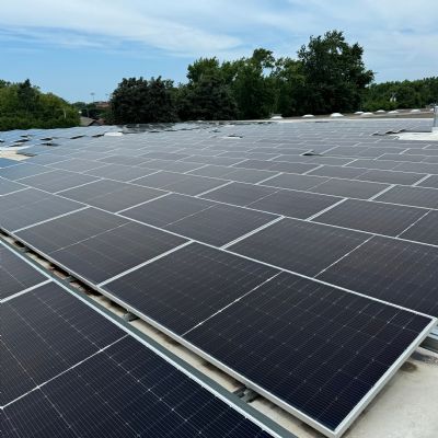 Sheet Metal Supply Operating on 100% Solar Power
