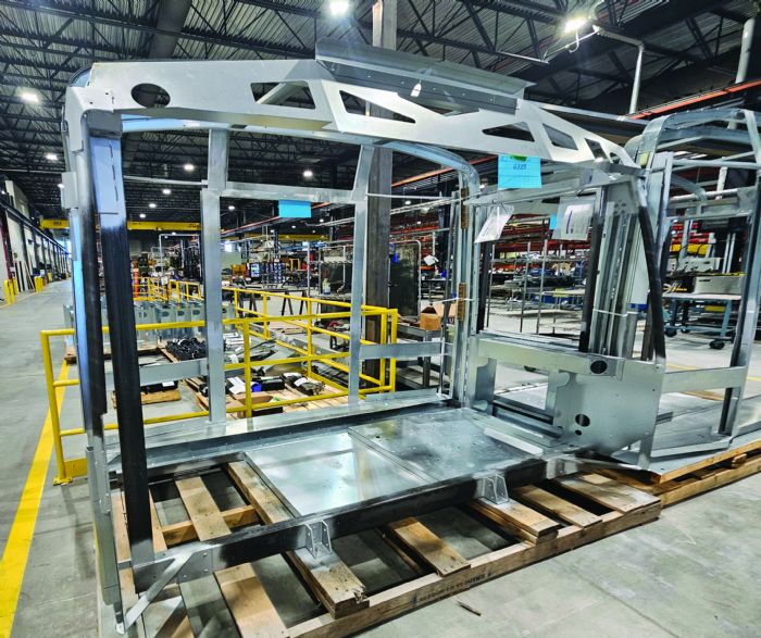 A Bus frame
