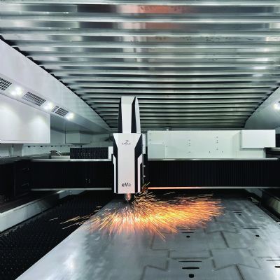 Twin 20-kW Laser Cutting Machines Bolster Fabrication Operat...