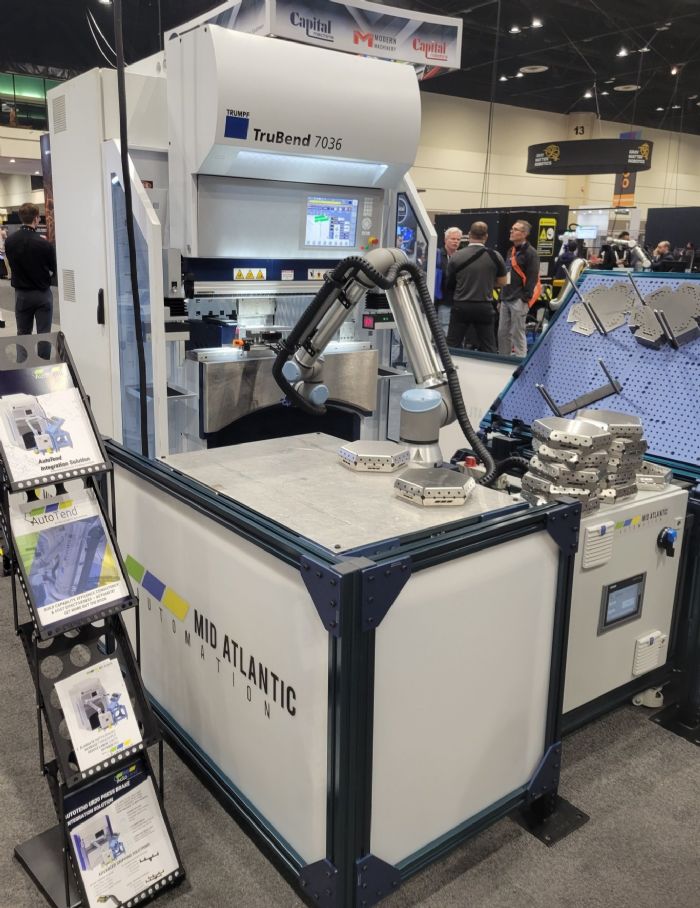 Mid-Atlantic-Machinery-Trumpf-Universal-Robots-AutoTend-FABTECH-2024