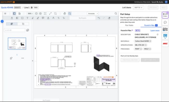 Paperless-Parts-Wingman-AI-Tool-Quoting