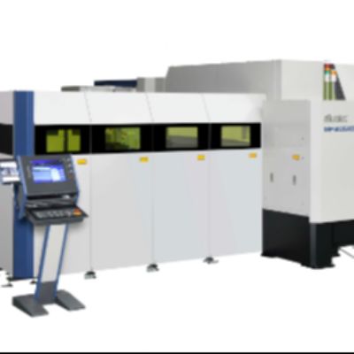 Punch-Laser Combo With Expanded Work Area