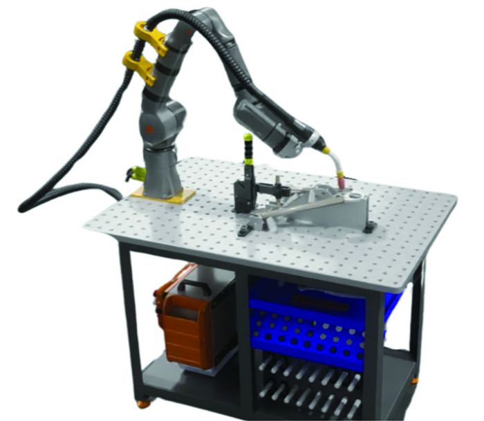 Spartan-Robotics-seven-axis-cobot-arm-welding-Kassow-Robots-FABTECH-2024
