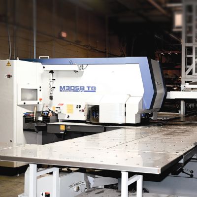 Automated Turret-Press Trio Propels Job-Shop Growth