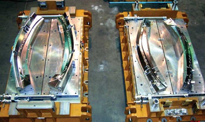 dies for hot stamping cantrail