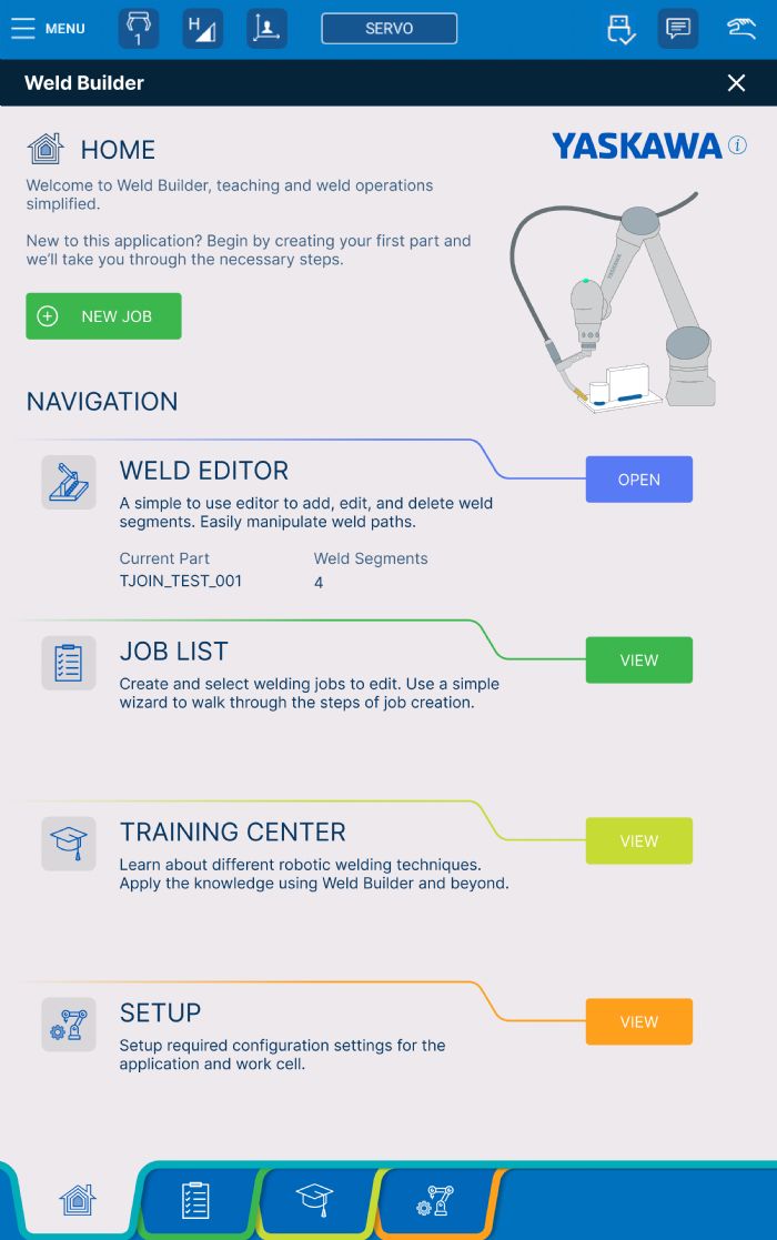 Yaskawa-Motoman-Weld-Builder-Home-Pendant-Software
