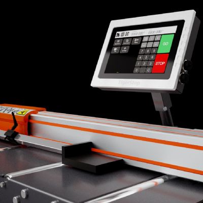 High-Accuracy Material Pusher Handles Loads to 240 lb.