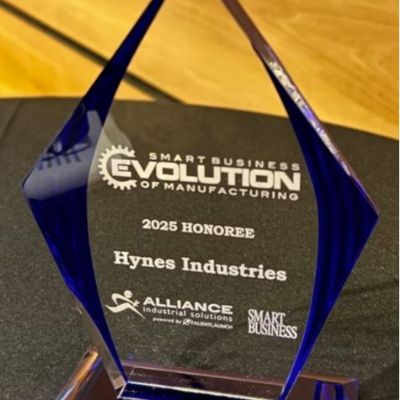 Hynes Industries Earns Recognition for Innovation and Invest...