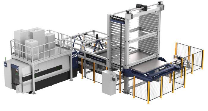 HSG-Laser-StorePro-Automation-Material-Handling-FABTECH-Preview-2025