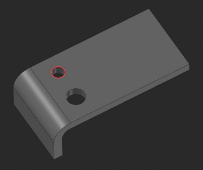 Hole diameter
