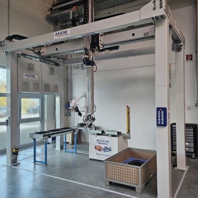 Semi-Automated Large-Bin Picking