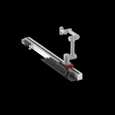 Seventh-Axis Tracks for Cobots, Air Bearings for E...