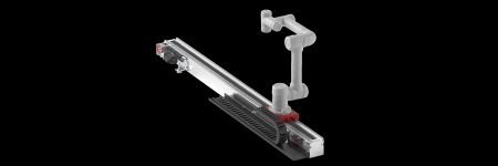 Seventh-Axis Tracks for Cobots, Air Bearings for Eased Track Movement