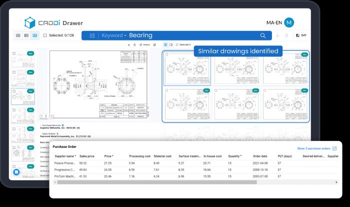 Caddi-AI-software-search-drawings-data-FABTECH-2025