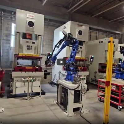 Canway Equipment Mfg. Tandem Line in Operation