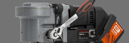 Cordless, Low-Profile Magnetic Drilling Machine