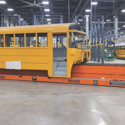 Automating the Pressroom with AGVs