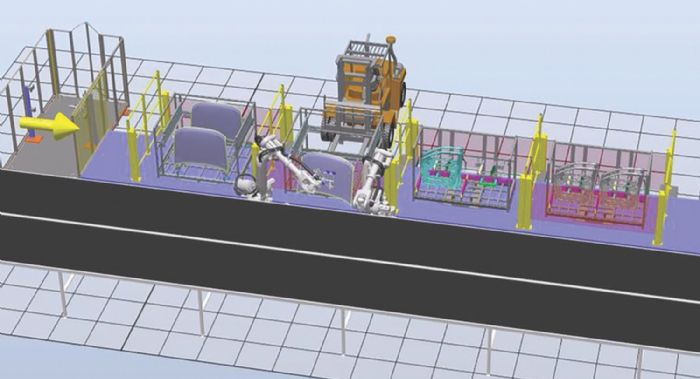 Linear snip pressroom automation