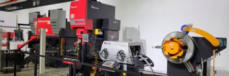 Servo Press Feeds Cobot-Tended Press Brake; New Laser Cutting Machine