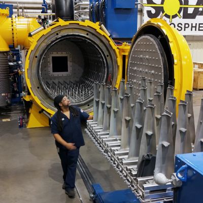 Solar Atmospheres Commissions 10-Bar Vacuum Furnac...